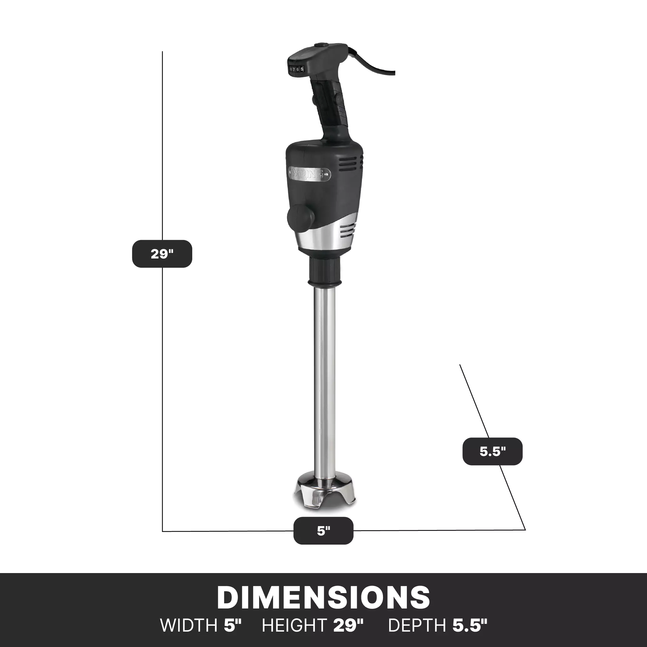 14" Heavy-Duty Big Stik Immersion Blender